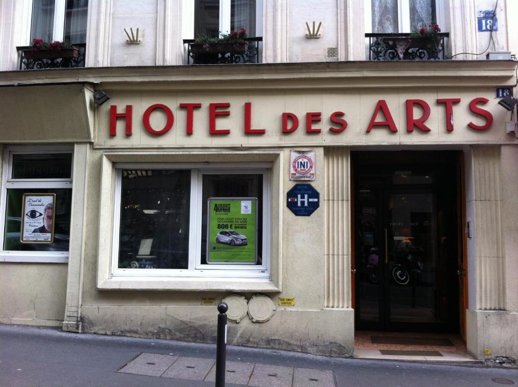 Hotel Des Arts Paříž Exteriér fotografie
